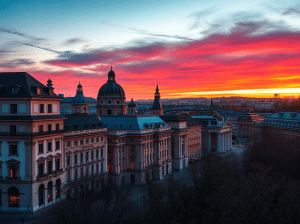 Vienna al tramonto
