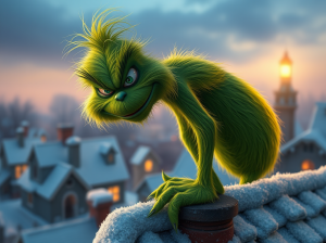 Il grinch sul tetto