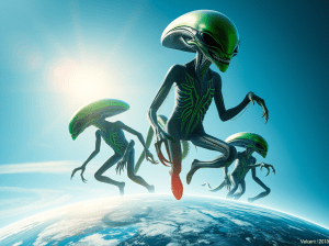 Alieni che arrivano sulla terra